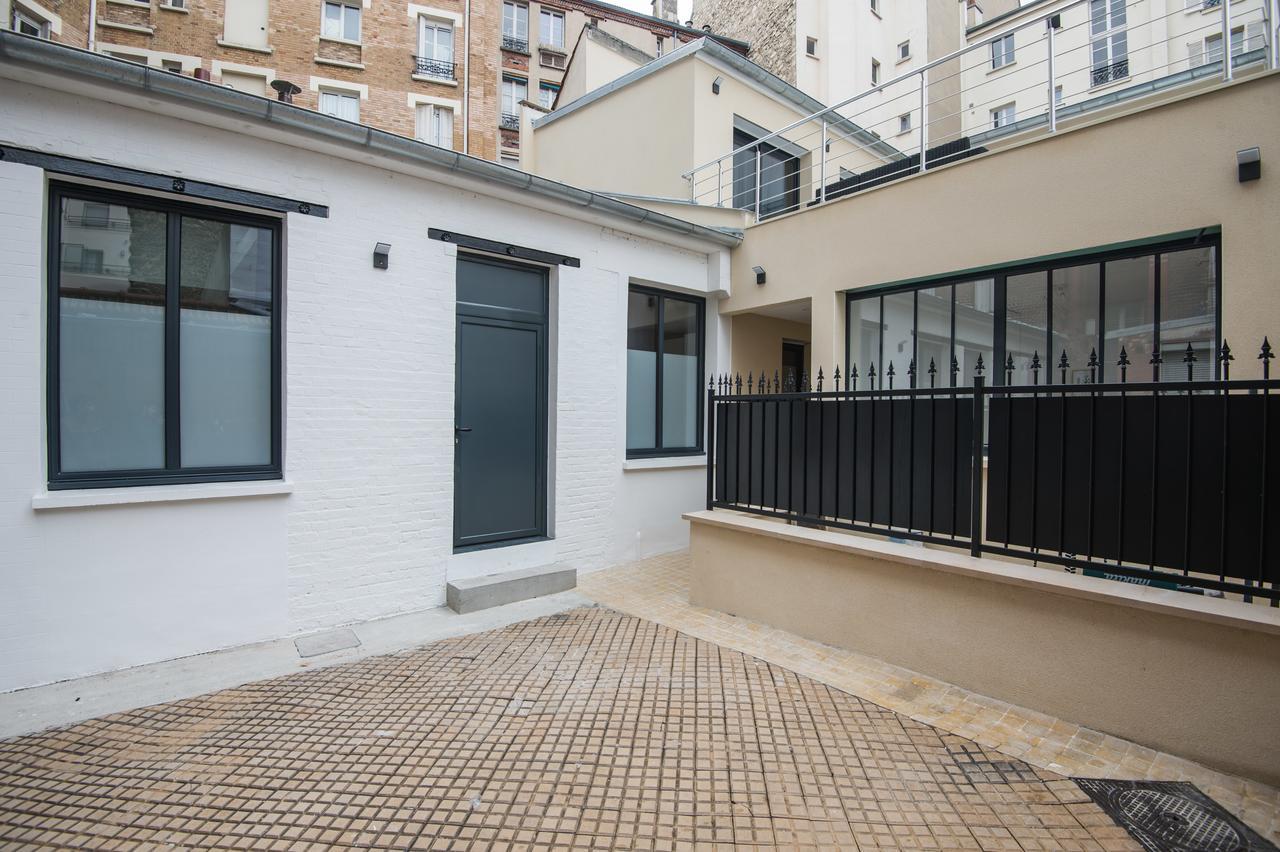 Vintage, F3 Avec Terrasse, Villa Saint Charles Párizs Kültér fotó
